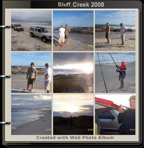 Bluff Creek 2008 photo album