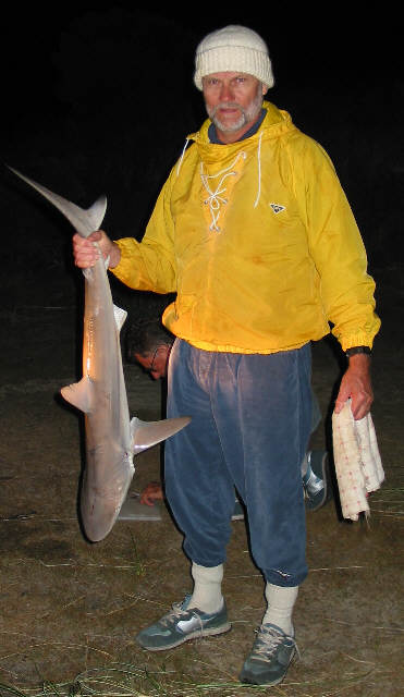 Dave Maxted and his 5.5kg Bronze Whaler caught after the Field Day.