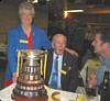  Barbara and Ken Matthews and Mark Farnay and the Ken Matthews Trophy  