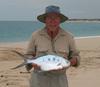 Terry Fuller's 1.21 kg Dart caught on the Exmouth Fishing Safari 2002.